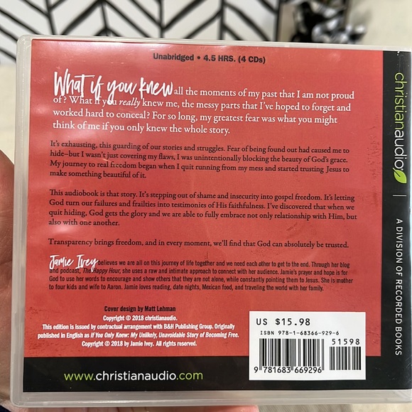 “If You Only Knew” by Jamie Ivy Audio Book on CD - Picture 3 of 6